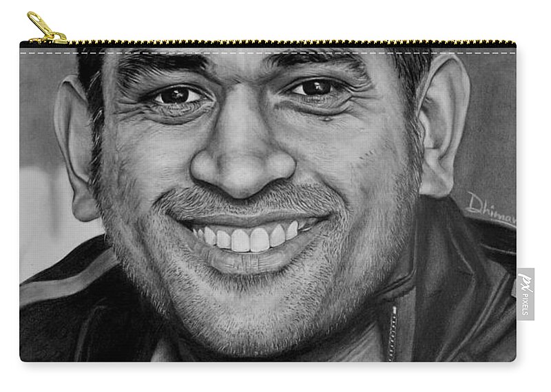 MS Dhoni Face Mask by Dhiman Roy - Pixels